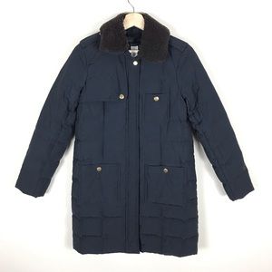 J. Crew Waterproof Down Puffer Coat - XS